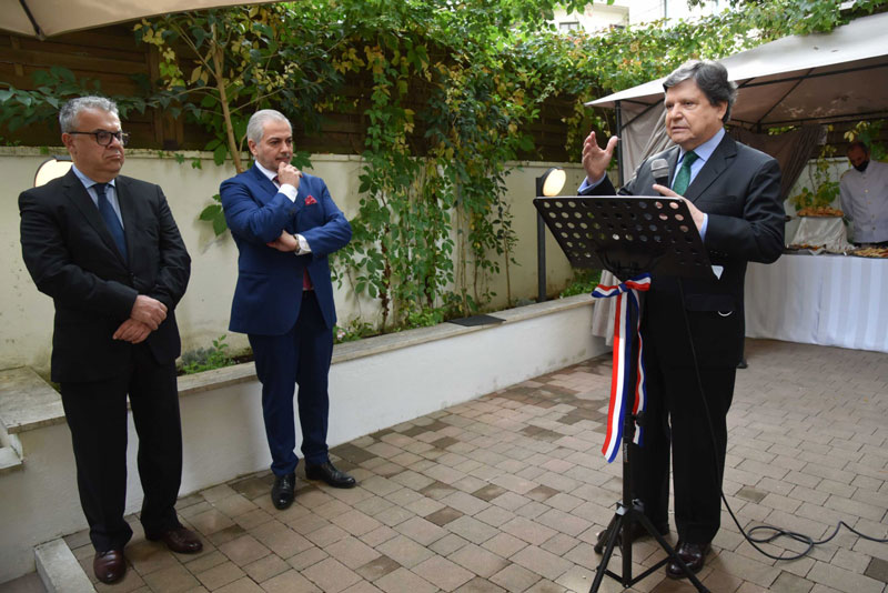 Canciller inaugura nueva sede de la Embajada del Paraguay ante la República Italiana 