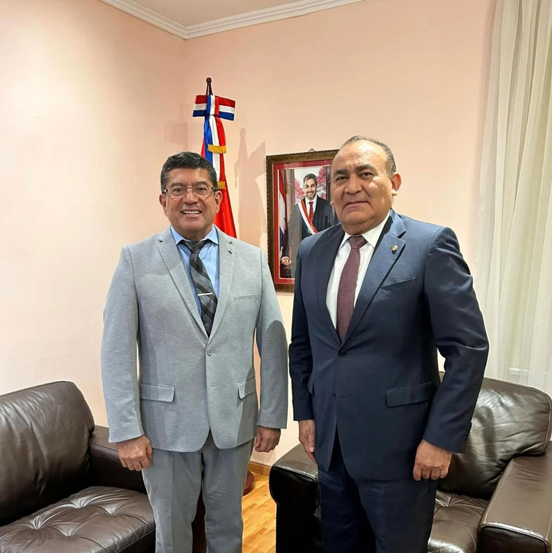 Embajadores se comprometen en redoblar esfuerzos a fin de concretar proyectos de intercambio entre Paraguay y Honduras