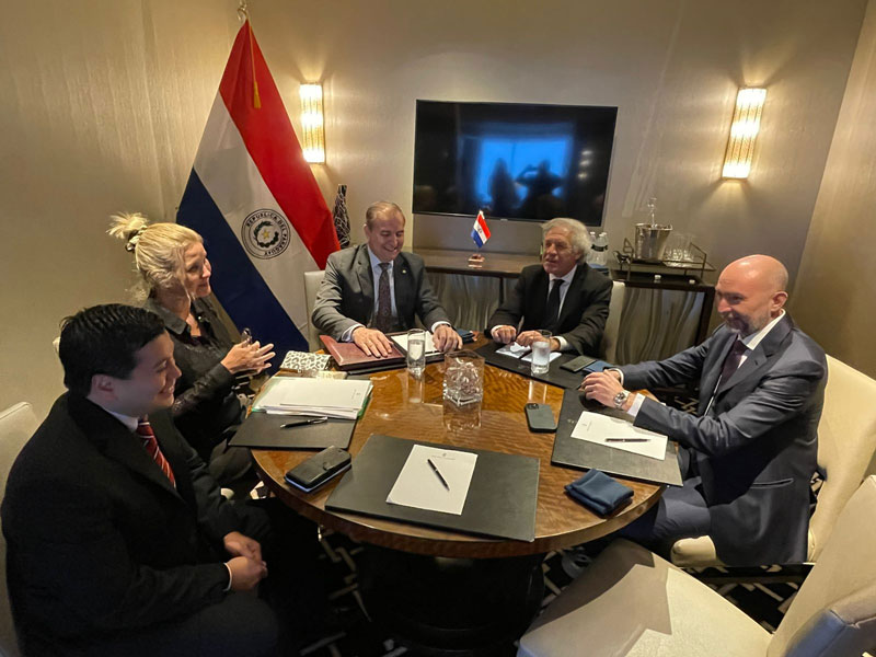Canciller Arriola ratificó el firme apoyo de Paraguay a la labor de la OEA