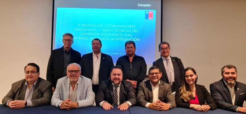 Paraguay participa de la IX reunión del Grupo de Trabajo del Corredor Bioceánico Vial