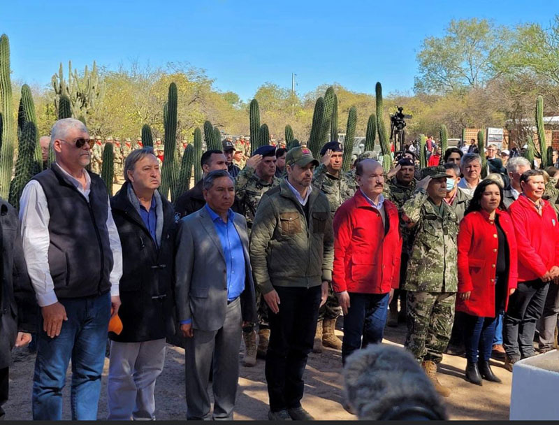 Autoridades paraguayas y bolivianas inauguraron obras de recuperación y puesta en valor del Fortín Toledo