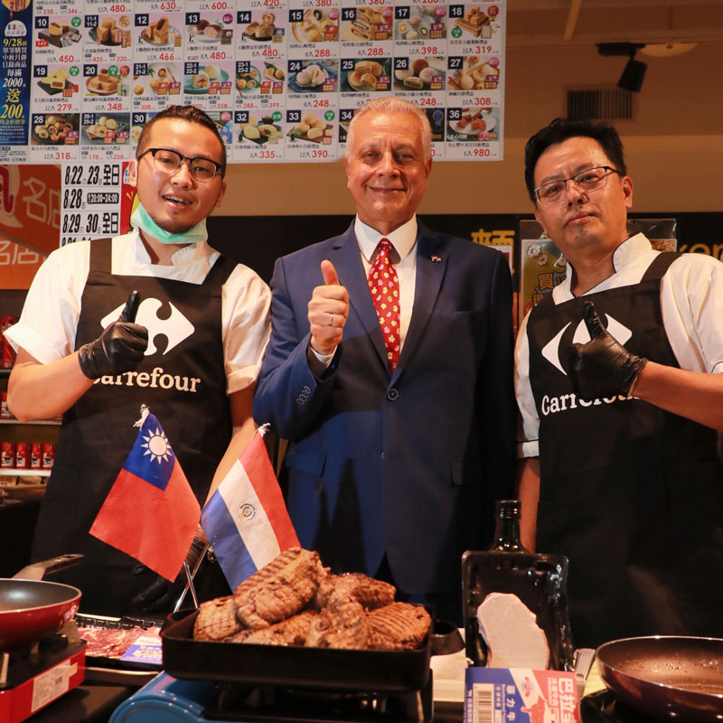 Carne paraguaya ya se vende en la cadena de supermercados de Taiwán