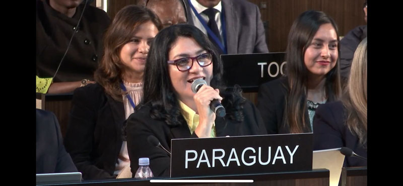 Paraguay cierra con una canción de paz la 215° Sesión del Consejo Ejecutivo de la UNESCO