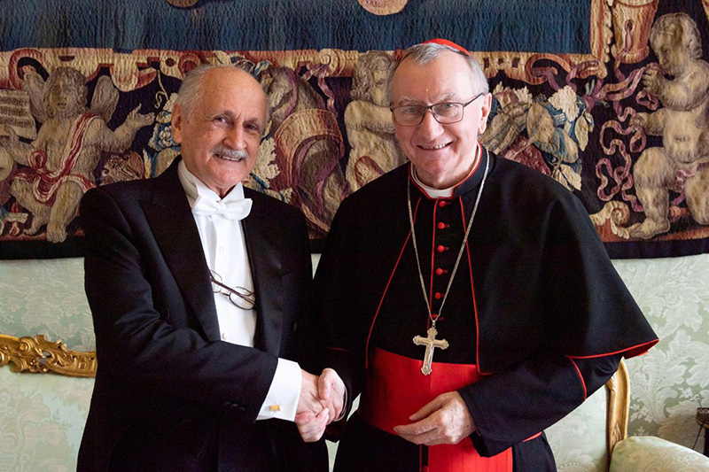Ratti presentó cartas credenciales y ratificó al Papa apoyo irrenunciable a la vida, la familia, la paz y el ambiente 