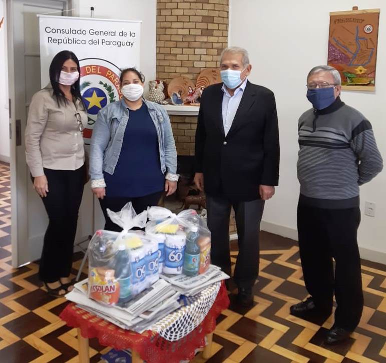 Consulado General en Porto Alegre asiste y contiene a connacionales afectados por la pandemia