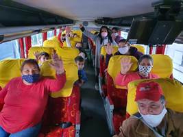 Con una nueva partida despachada en Buenos Aires suman 43 los buses de repatriación de connacionales