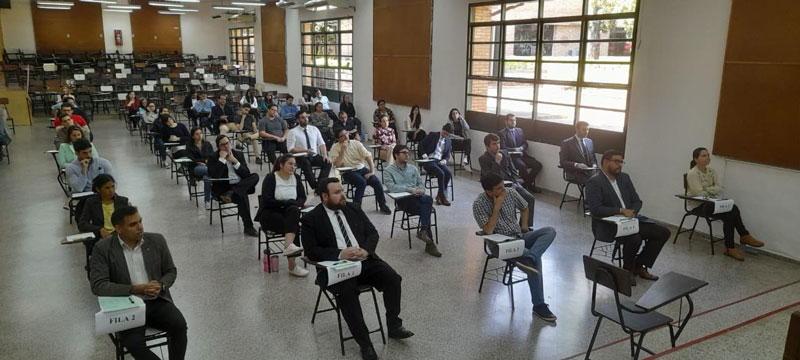 Se desarrolló con éxito el examen de “Lengua castellana” en el marco del XV Concurso Público de Oposición y Méritos para ingresar al Servicio Diplomático y Consular