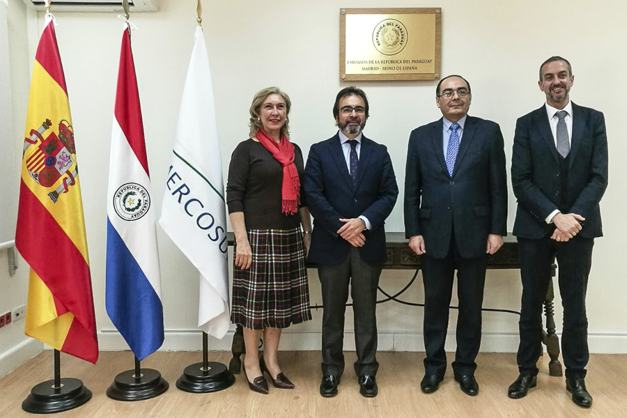 Embajador del Paraguay en España conversó con autoridades de la Región de Murcia sobre la cooperación que brindan a las comunidades indígenas