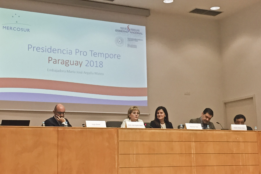 Embajadora del Paraguay en Portugal reiteró el compromiso de la Presidencia Pro Témpore de avanzar en las negociaciones MERCOSUR - Unión Europea