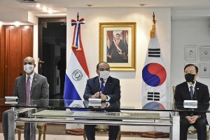 Paraguay agradeció hoy al gobierno de Corea la donación de 22.700 pruebas de detención del COVID-19