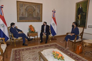 Canciller Acevedo recibió la visita del encargado de negocios  de los Estados Unidos en Paraguay