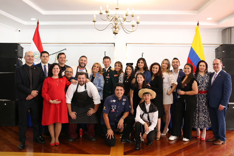 Con música y gastronomía paraguayas conmemoran Fiestas Patrias en Colombia 