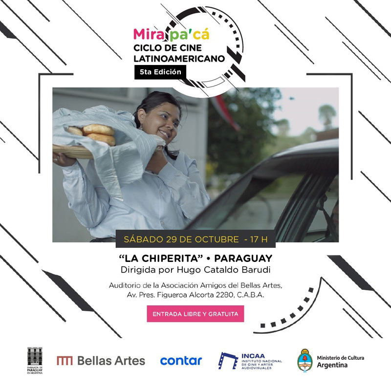 Paraguay participó con la película “La Chiperita” en el ciclo de cine latinoamericano de Buenos Aires 