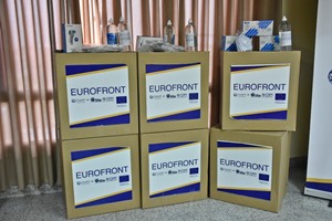 UE/OIM donan carpas e insumos de bioseguridad para acoger a repatriados en la Triple Frontera 