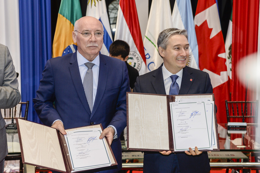 En Asuncion inician negociaciones para un Acuerdo de Comercio Integral MERCOSUR- Canadá