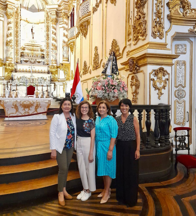 Consulado General en Río de Janeiro reunió a connacionales para celebrar festividad de la Virgen de Caacupé