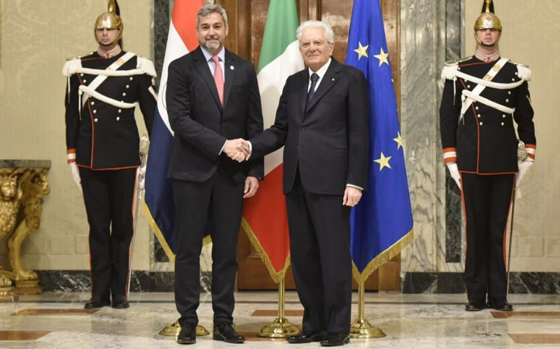 Presidentes de Paraguay y de la República Italiana dialogaron sobre temas de cooperación bilateral