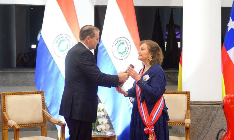 Emotiva ceremonia de condecoración a la concertista Berta Rojas con la Orden Nacional del Mérito en el Grado de “Gran Cruz”