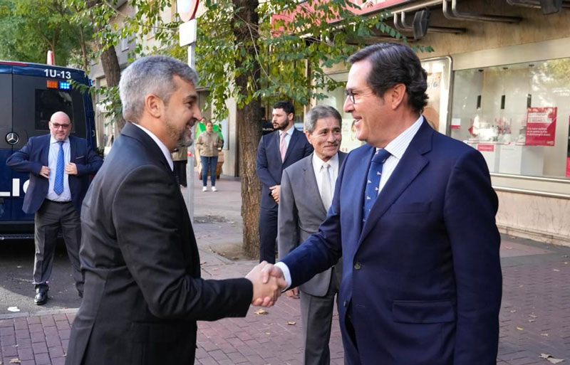 El presidente Abdo expuso ante empresarios españoles las ventajas para realizar negocios e invertir en Paraguay