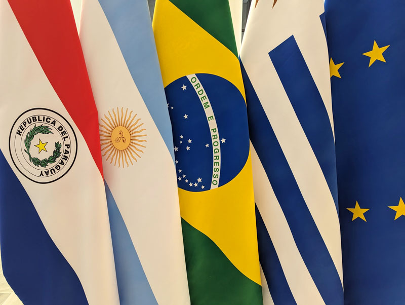 Cancilleres del Mercosur analizaron estado actual de las negociaciones con UE