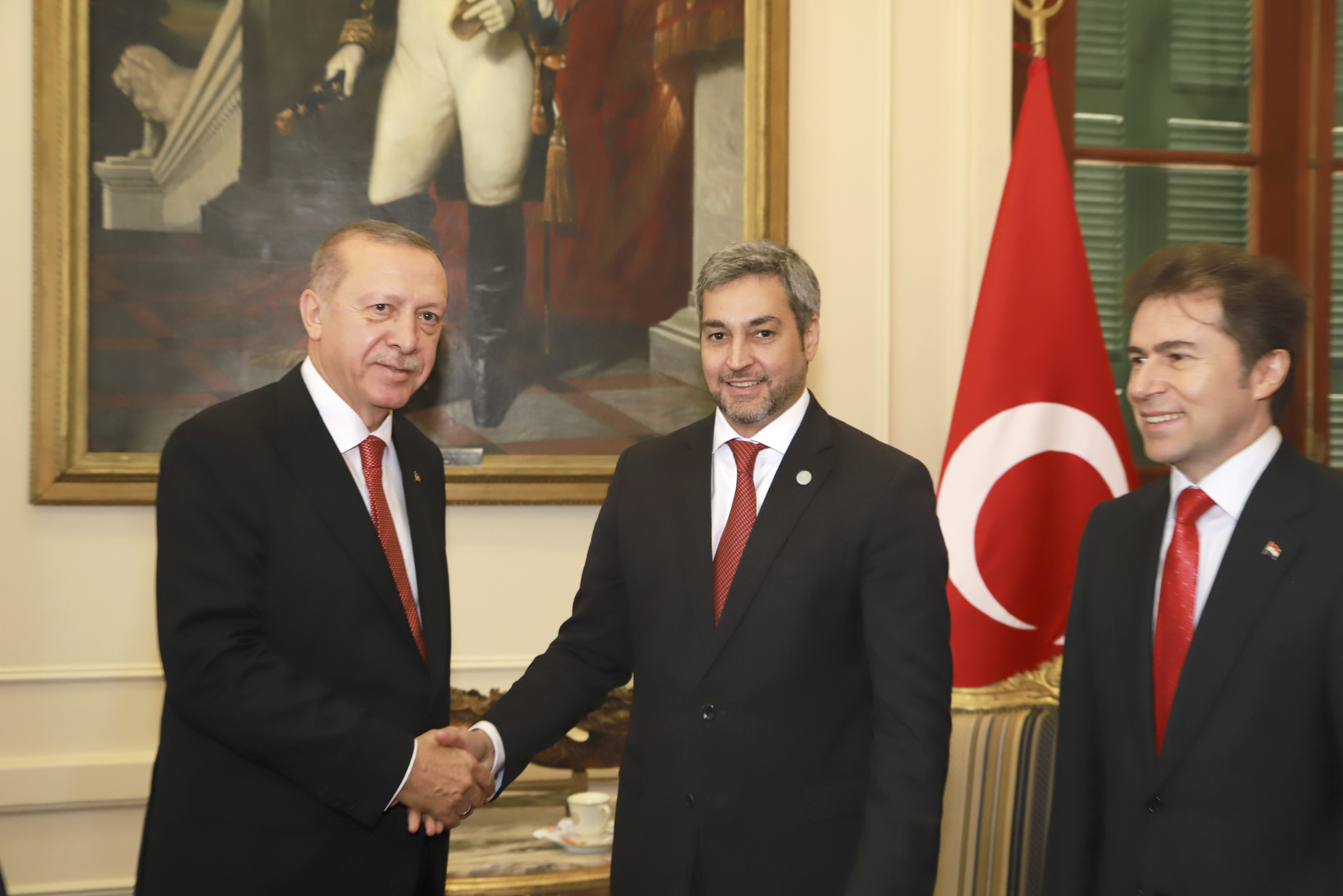 La visita del Presidente de Turquía es resultado de la nueva política de Relaciones Exteriores, afirmó el Canciller Castiglioni