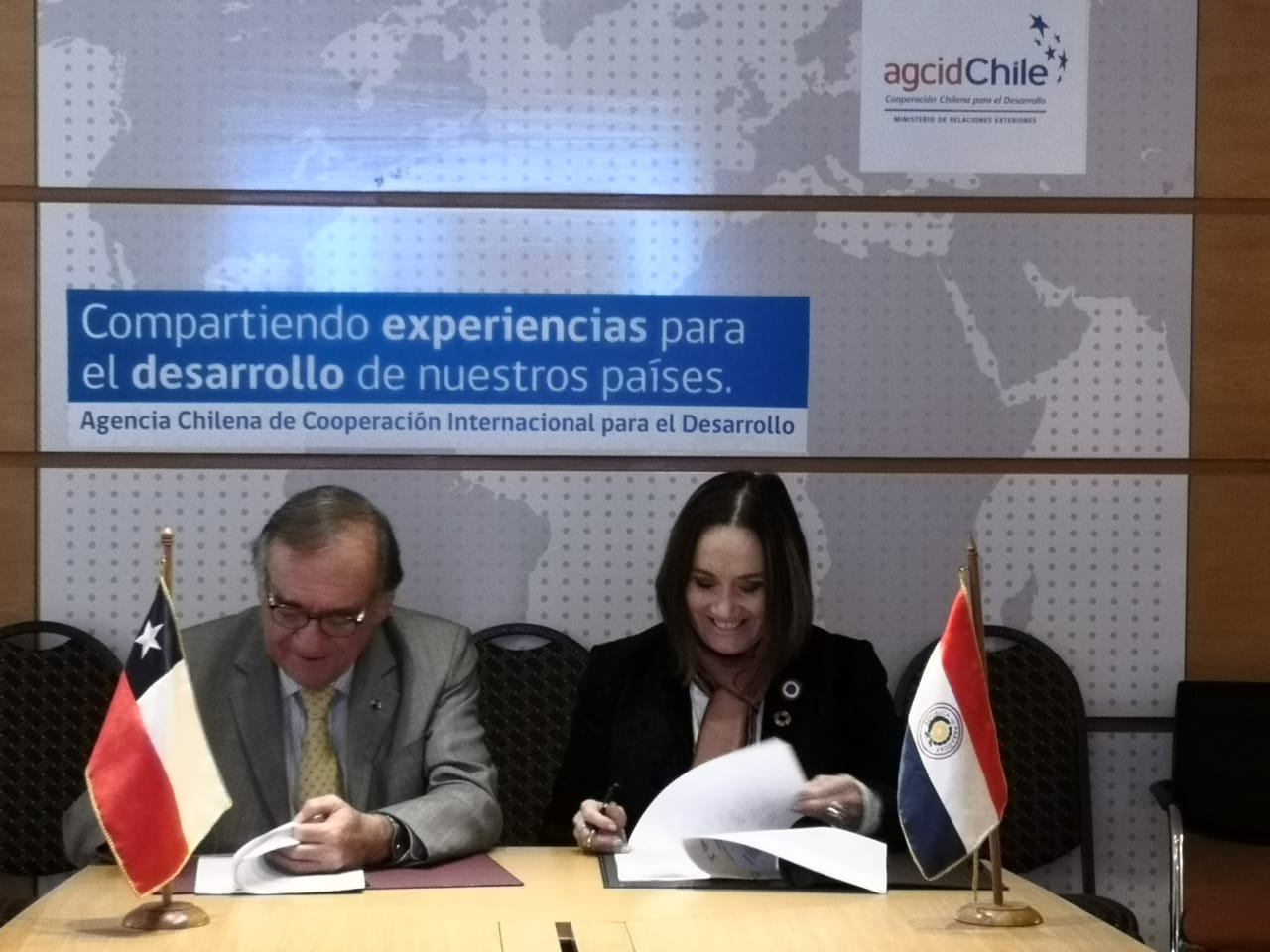 Programa de cooperación Paraguay - Chile tuvo 100% de ejecución en el bienio 2017 - 2019