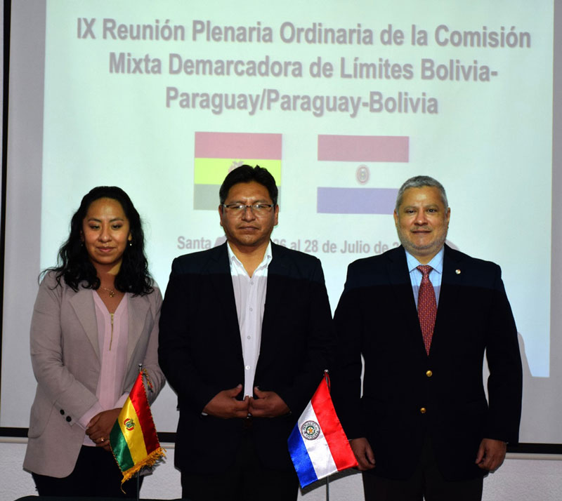Culminó con éxito la IX Reunión de la Comisión Mixta Paraguayo-Boliviana Demarcadora de Límites