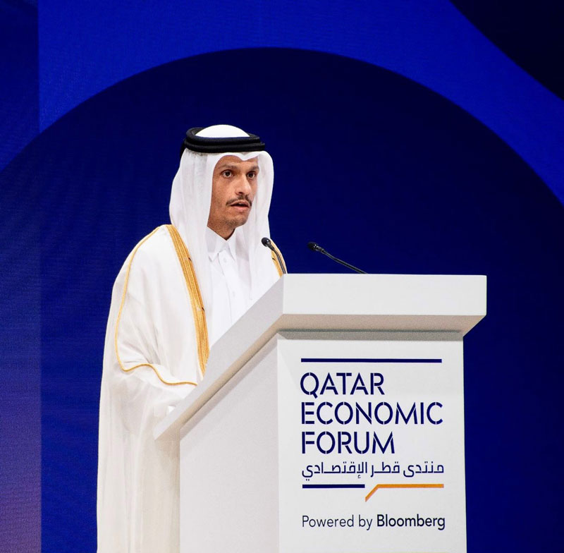 El presidente Abdo participó de la inauguración de la Tercera Edición del Foro Económico de Qatar 2023