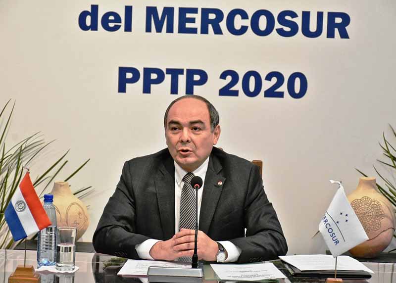 MERCOSUR: Canciller Rivas dijo que la mejor respuesta a la pandemia es mayor integración