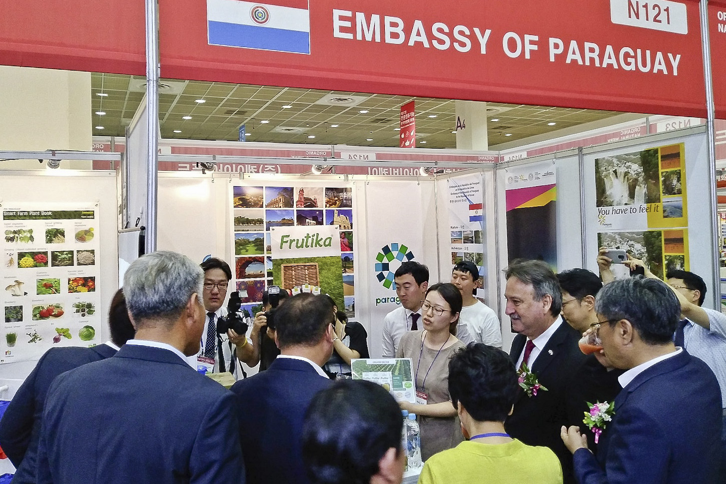 Paraguay exhibió productos en la Feria de Productos Orgánicos en Seúl