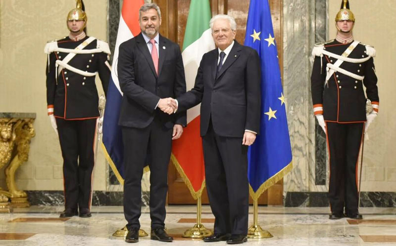Presidente de la República Italiana realizará primera visita oficial al Paraguay