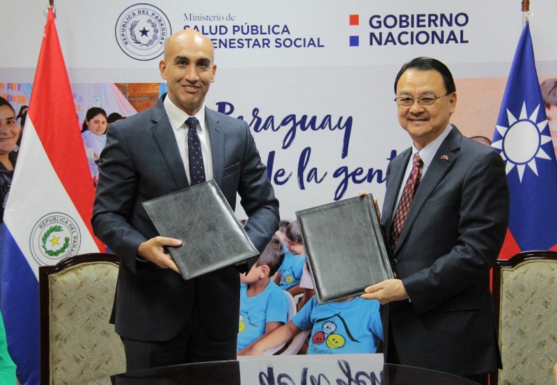 COVID-19: Paraguay y Taiwán firman acta de recepción de equipos sanitarios por valor de US$ 3.200.000