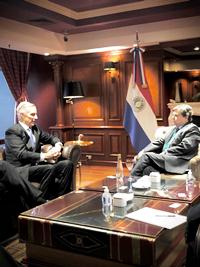 Canciller Acevedo realizó gestiones con los sectores público y privado en su visita a la Argentina