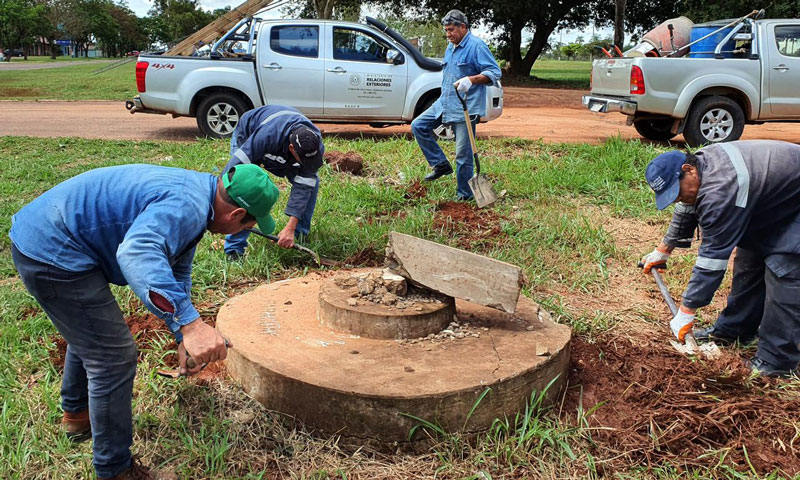 Comisión Mixta Demarcadora de Límites de Paraguay y Brasil realizó mantenimiento y reparación de hitos dañados en zona de Capitán Bado