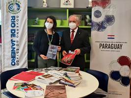 Consulado General entregó libros paraguayos a la Secretaría de Cultura del Estado de Río de Janeiro