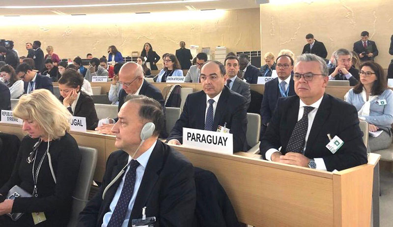 Ginebra: Paraguay sostiene en NNUU que no hay desarrollo sin derechos humanos y anuncia candidatura para el Consejo