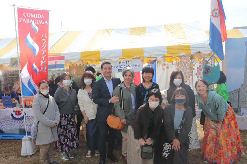 Embajada en Japón marcó presencia de Paraguay en el festival anual de Suginami
