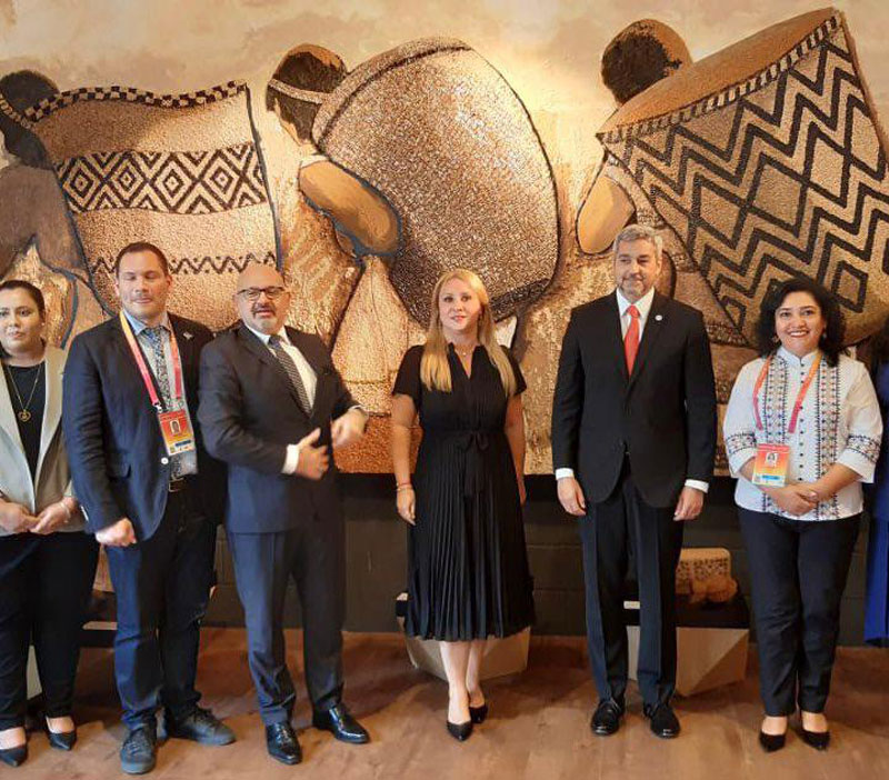 El Jefe de Estado visitó al pabellón de Paraguay en la Expo 2020 Dubái