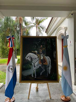 Consulado de Paraguay en Resistencia homenajeó a héroes nacionales