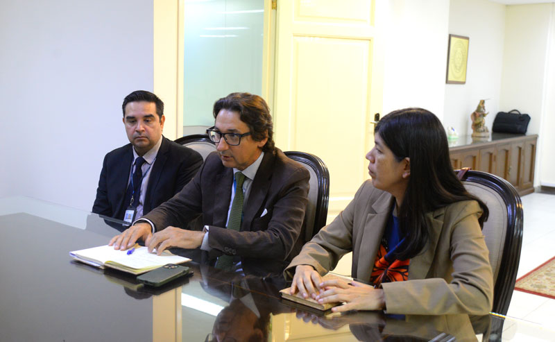 Cancillería y la FAO dialogan sobre cooperación de la Organización con diversas instituciones del Estado paraguayo
