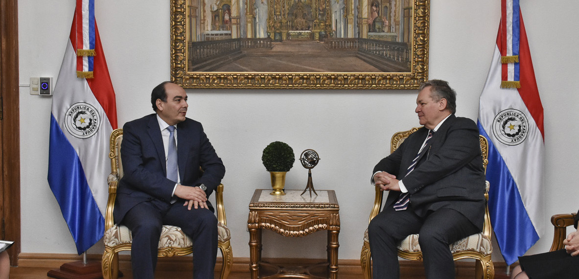 Embajador de Bélgica expresa interés en incrementar el intercambio comercial con Paraguay