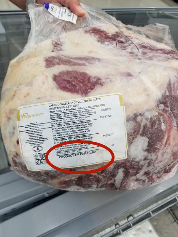 Carne paraguaya se vende con suceso en negocios estatales de Cuba