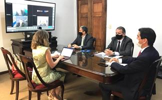 OEA: Canciller destaca solidaridad hemisférica en diálogo con el secretario general Almagro