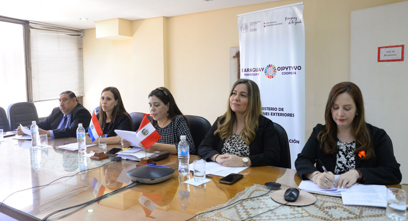 Paraguay y Perú reafirman vínculos y fortalecen gestión técnica de la Cooperación Sur-Sur y Triangular