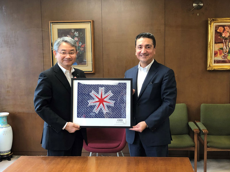 Embajador en Japón mantiene contacto con sectores de la agroindustria para eventuales intercambios comerciales