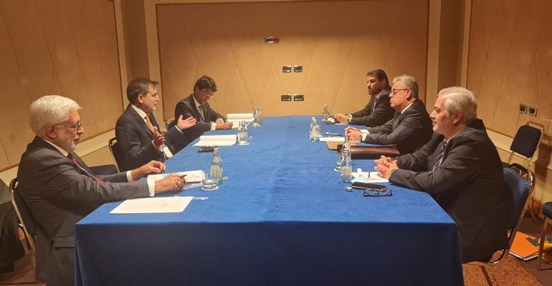 Viceministro Scappini mantuvo una reunión con su par del Perú