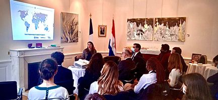La Embajada del Paraguay en Francia realizó una presentación país en la Universidad de París
