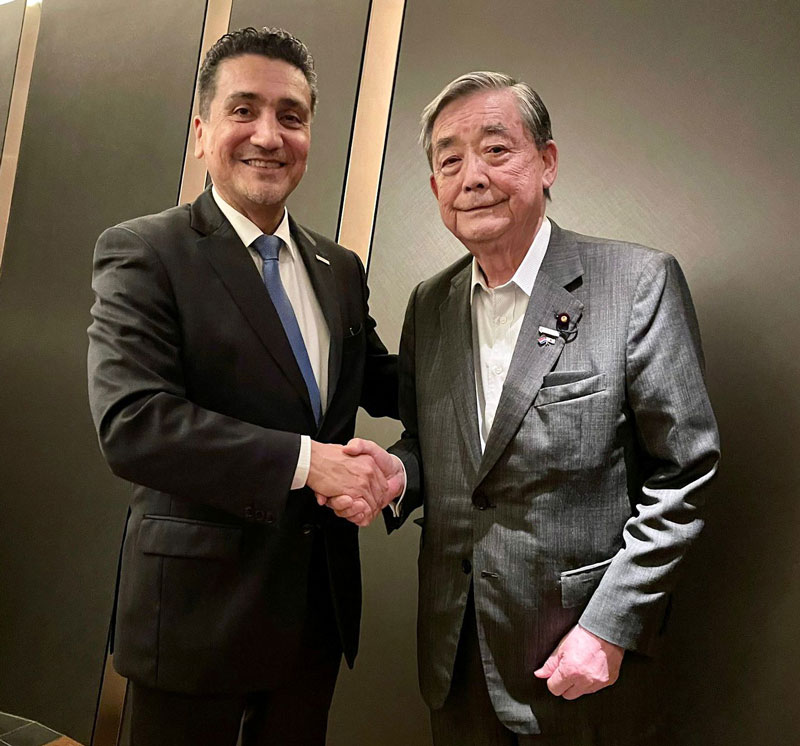 Embajada en Japón coordina visita oficial de diputado nipón 