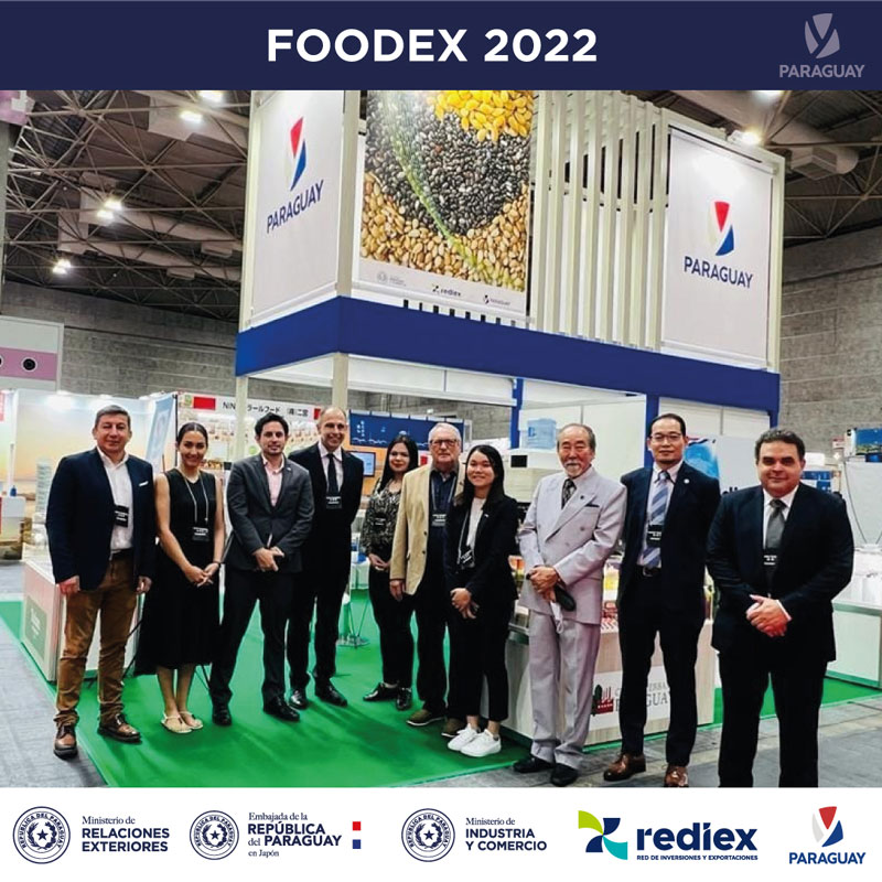 Empresas paraguayas marcan presencia en feria “Foodex Japan in Kansai”, en Osaka