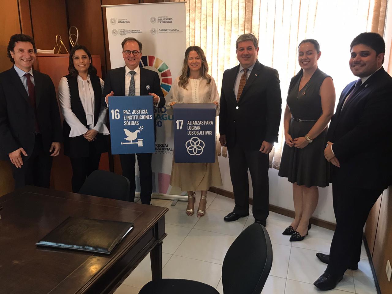 La Comisión ODS Paraguay y la Conferencia de La Haya analizan acciones para trabajar juntos por la Agenda 2030